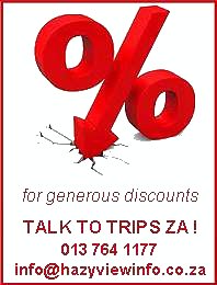 Cheaper rates from TRIPS ZA